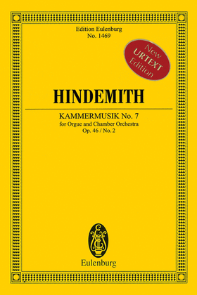 Book cover for Kammermusik No. 7, Op. 46, No. 2