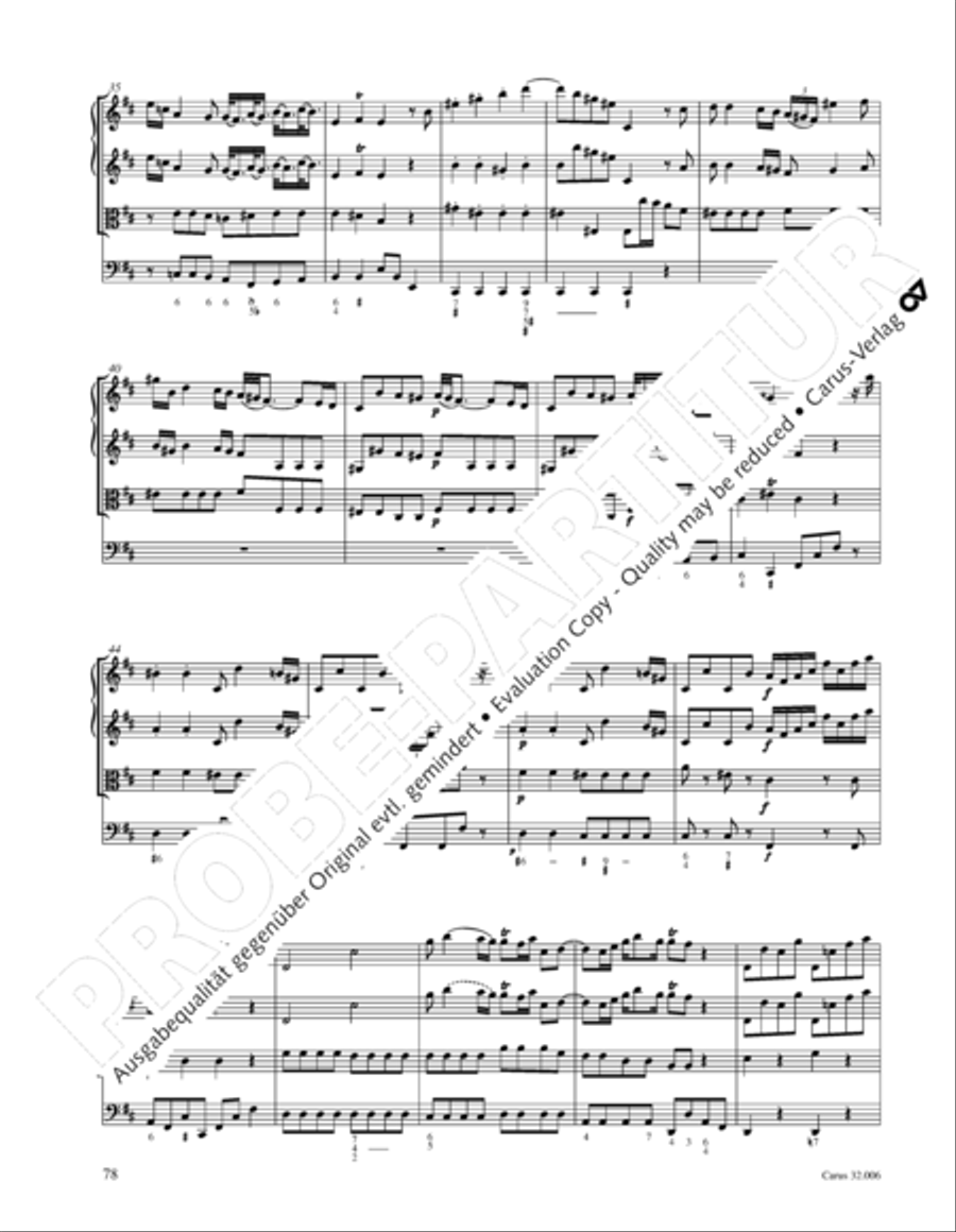 Gesamtausgabe Band 6 (Orchestermusik III: Sinfonien) Orchestra scores gallery preview page 95