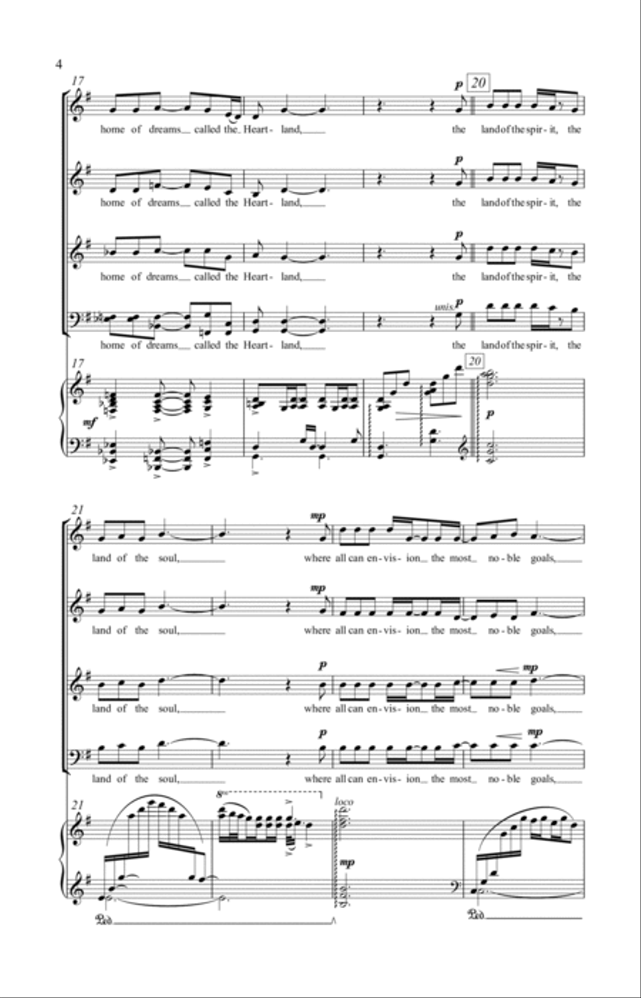 Heartland Heartland 4-Part scores gallery preview page 3