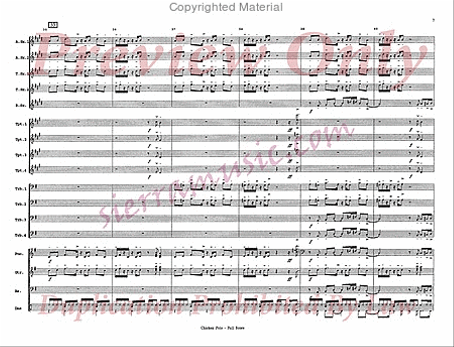 Chicken Polo Big Band scores gallery preview page 8