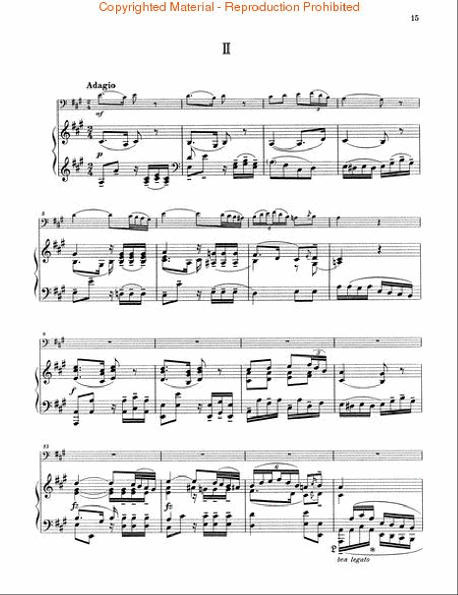 Concerto in D Major, Op. 101 (Hob. 7b:2) Piano Accompaniment scores gallery preview page 3