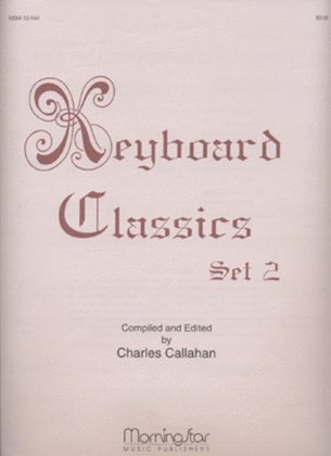 Book cover for Keyboard Classics, Set 2