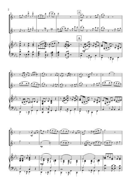 "Jacaranda". Original Tango for Clarinet Duet and Piano image number null