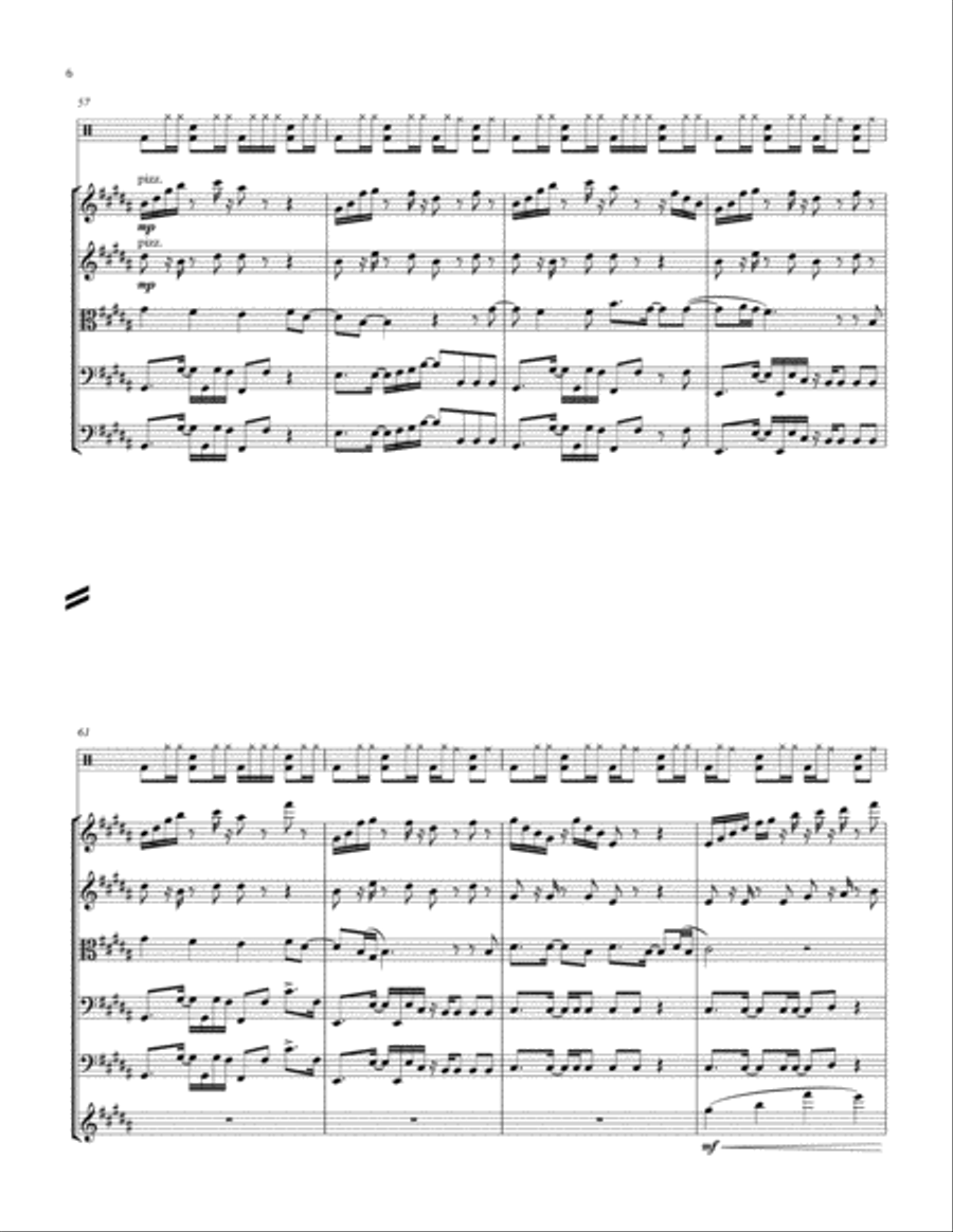 Rather Be Full Orchestra scores gallery preview page 6