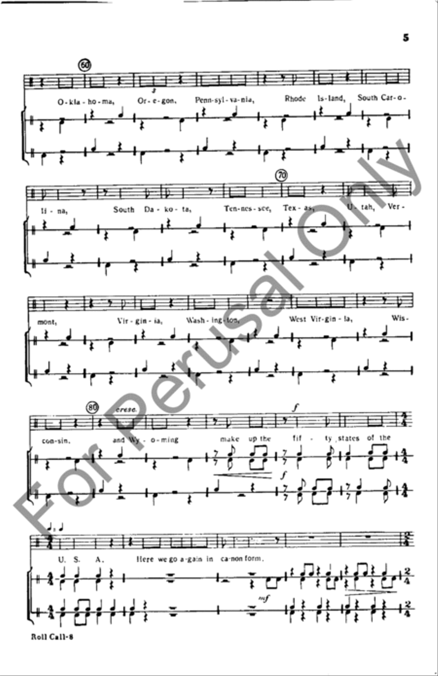 Roll Call Roll Call SA scores gallery preview page 4