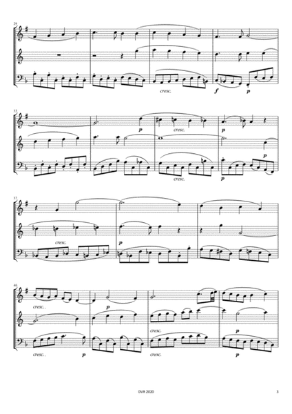 Mozart - Adagio Kv410 for Wind Trio (Clarinet, English Horn, Bassoon) image number null