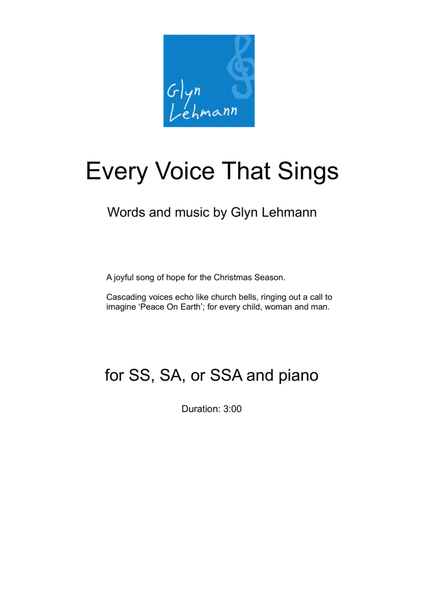 Every Voice That Sings