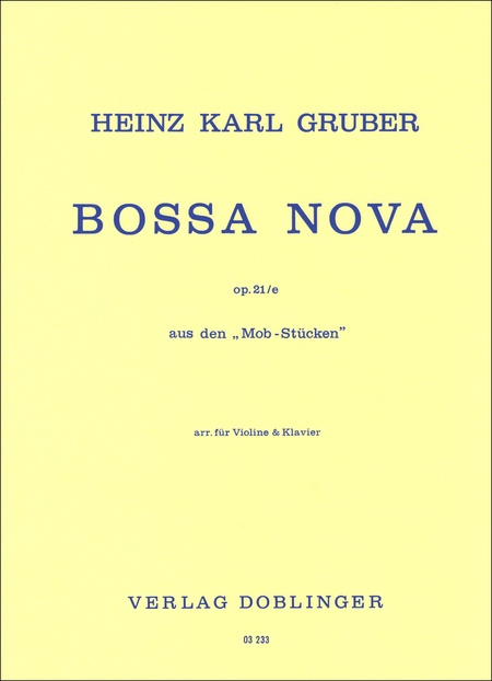 Bossa nova op. 21 / e