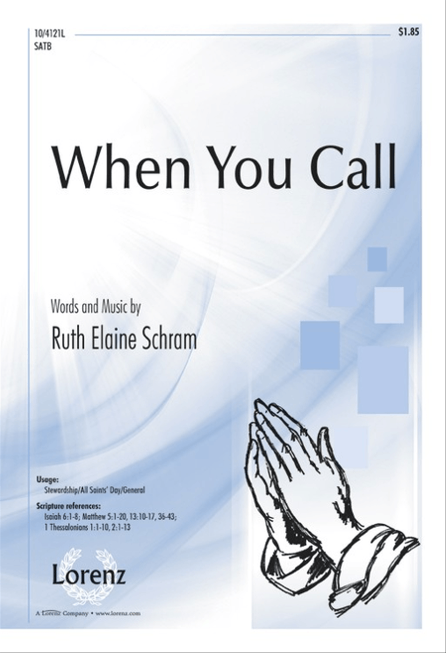When You Call When You Call 4-Part scores gallery preview page 1