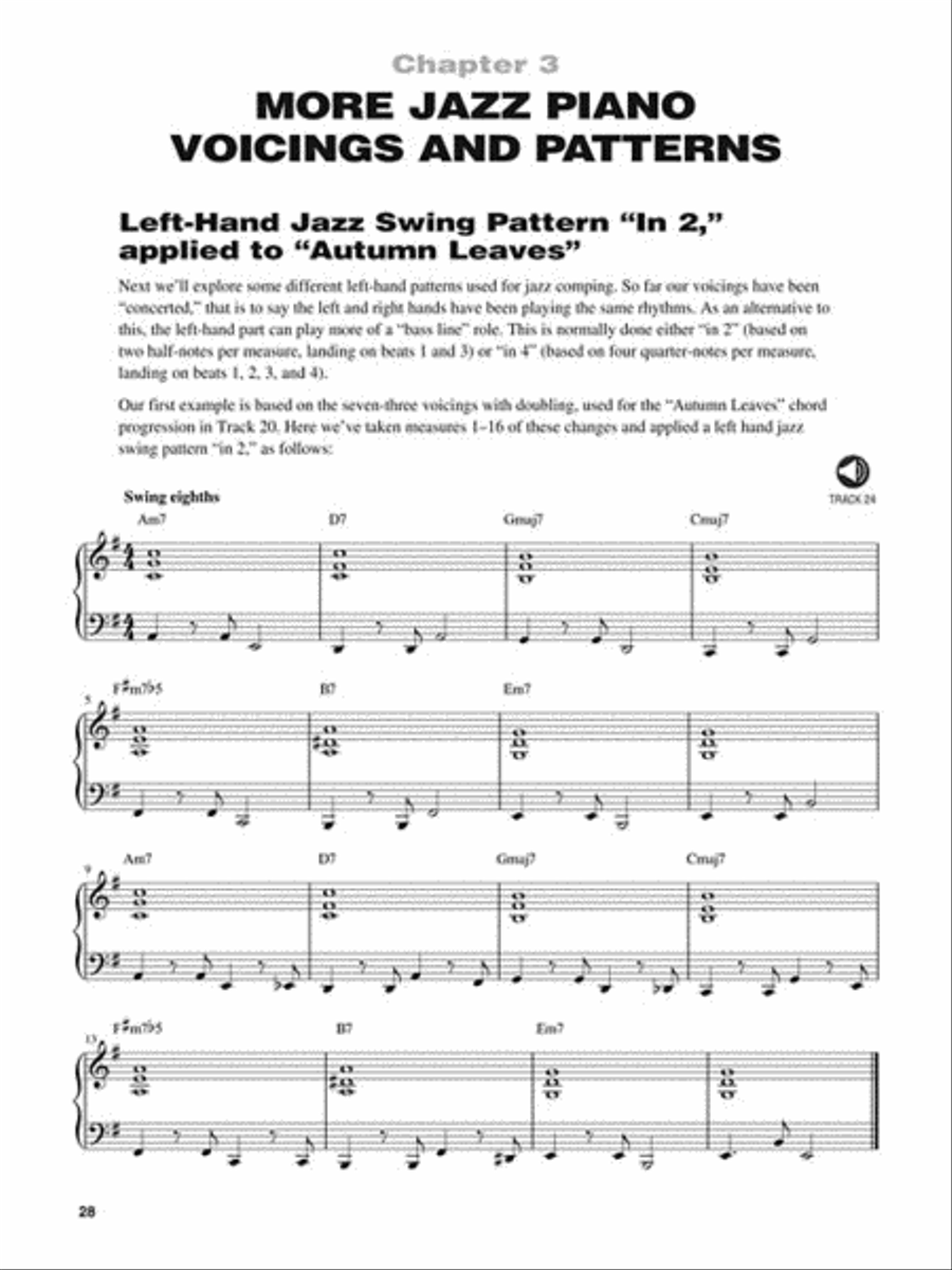 Intro to Jazz Piano Piano Method scores gallery preview page 5