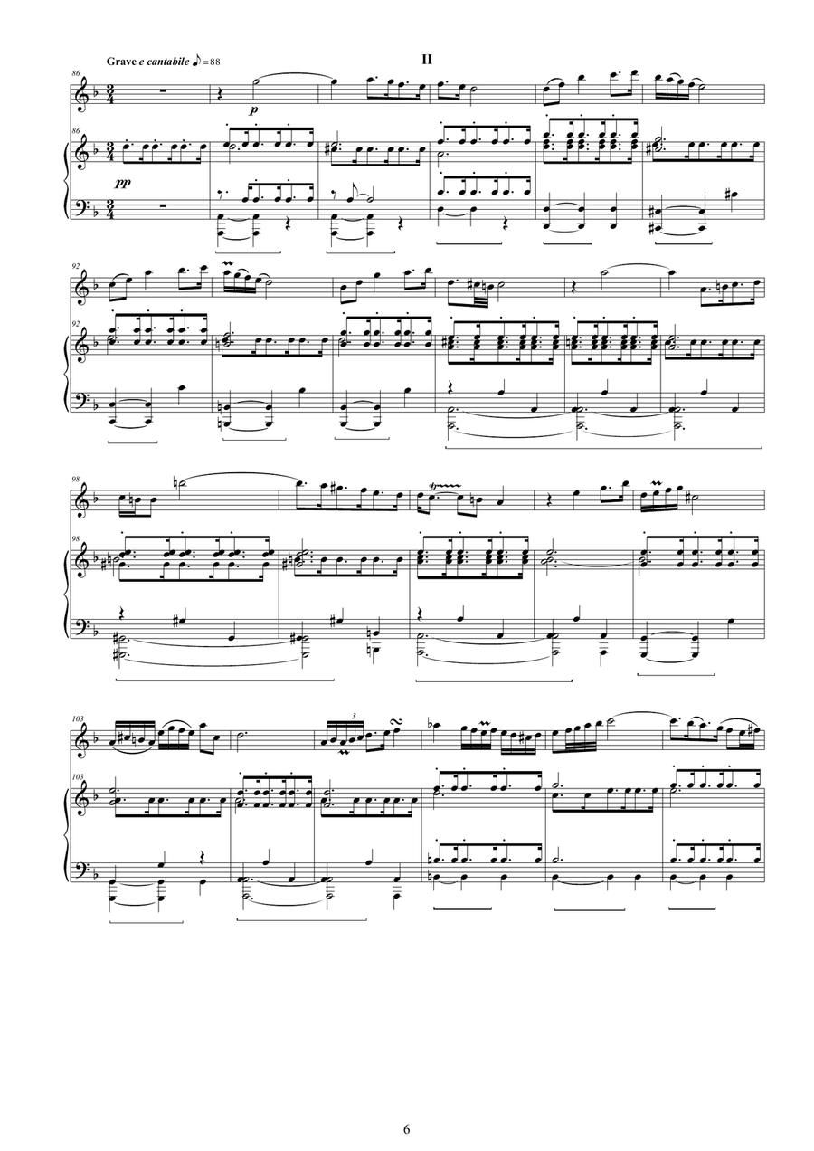 Vivaldi - Violin Concerto in A minor RV 357 Op.4 No.4 for Violin and Piano Violin Solo scores gallery preview page 6