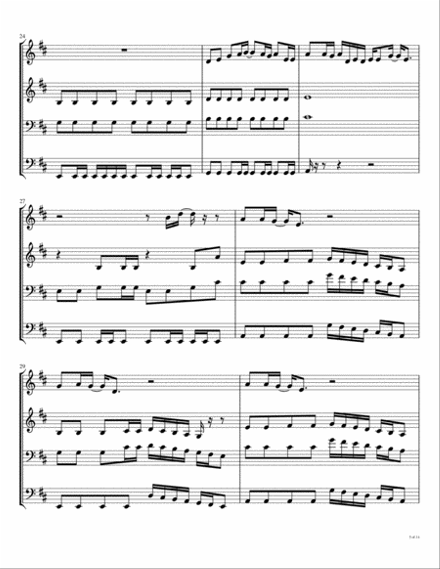 Helter Skelter Helter Skelter Brass Ensemble scores gallery preview page 6