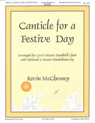 Book cover for Canticle for a Festive Day