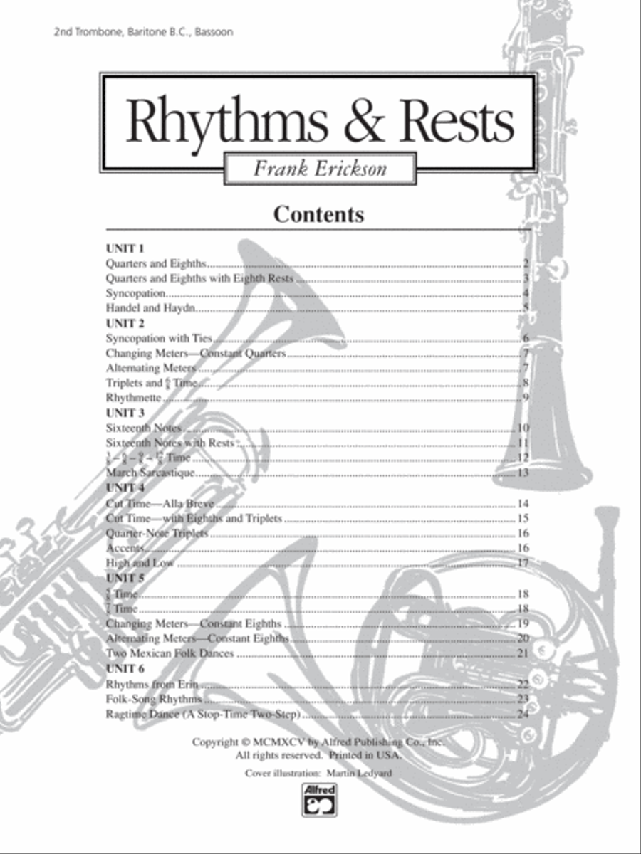 Rhythms & Rests Rhythms & Rests Concert Band Methods scores gallery preview page 5