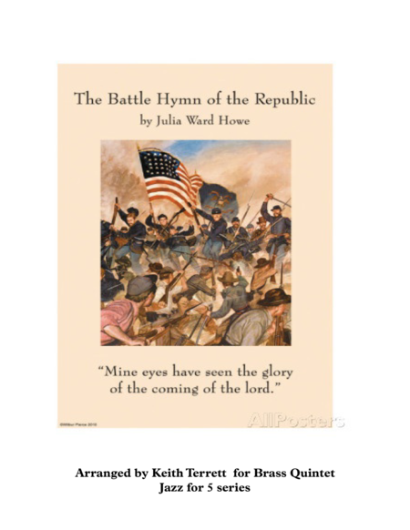 Battle Hymn of the Republic for Brass Quintet (jazz for 5 brass series) image number null