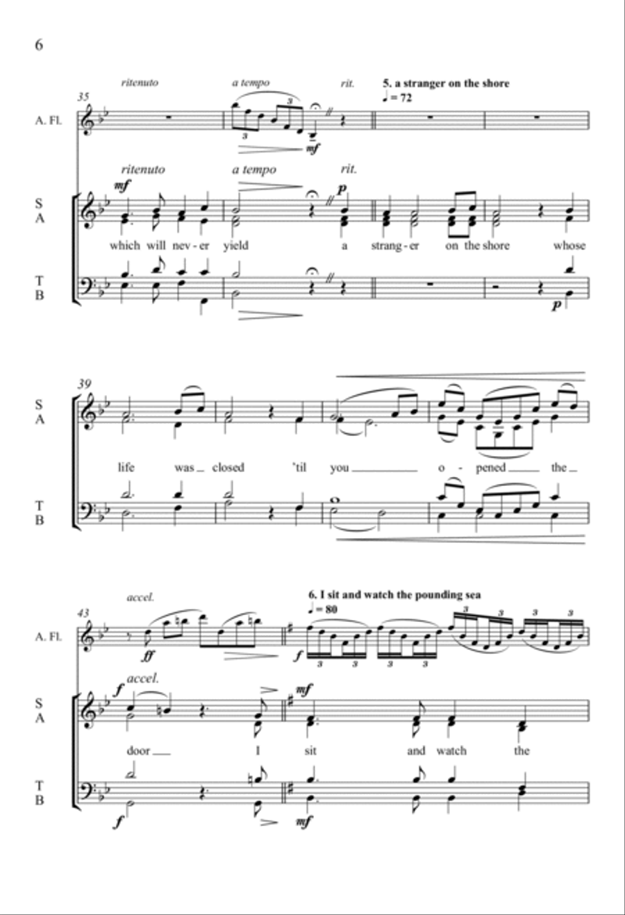 Seascapes Seascapes 4-Part scores gallery preview page 5