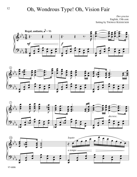 Piano Impressions For Epiphany