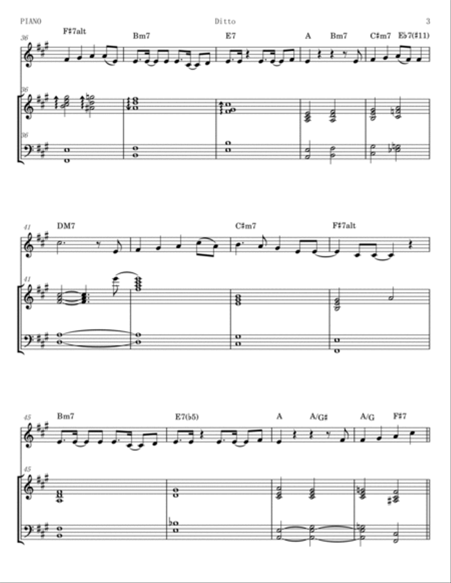 Ditto Voice scores gallery preview page 3