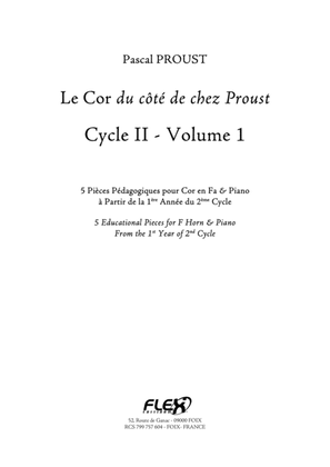 The F Horn du cote de chez Proust - Level 4 - Volume 1