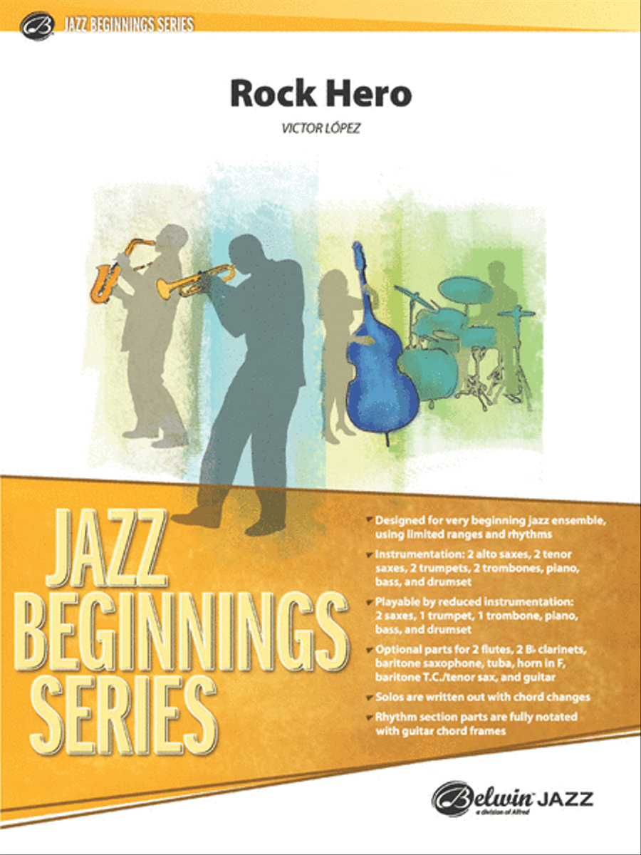 Rock Hero Jazz Ensemble scores gallery preview page 1