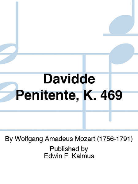 Davidde Penitente, K. 469