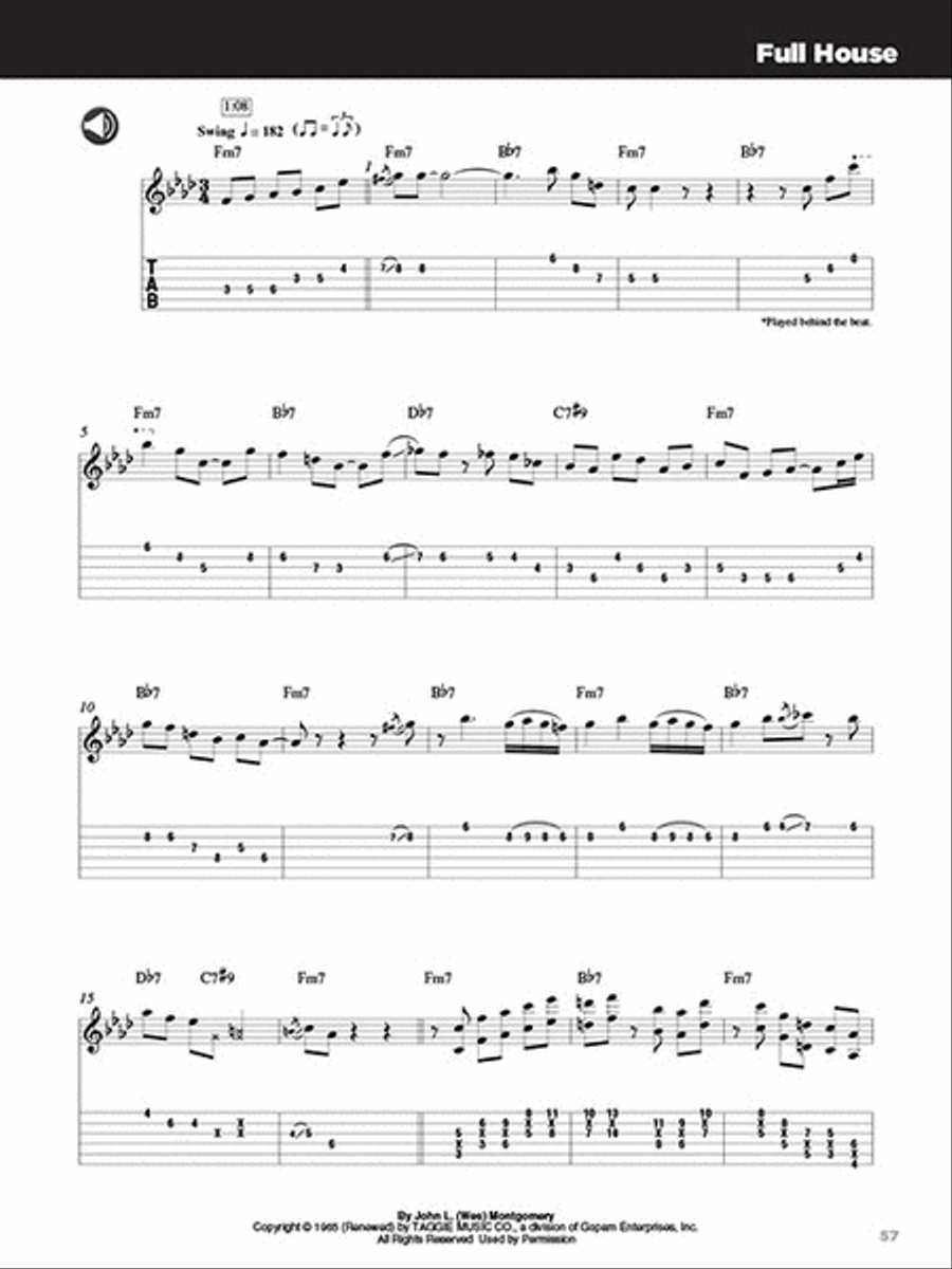 <br>Sheet music extract