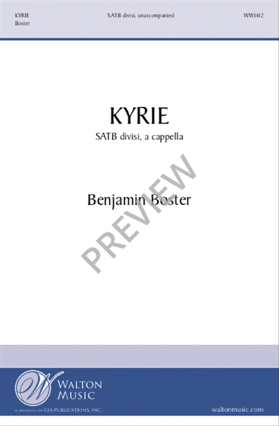 Kyrie (SATB divisi) Kyrie (SATB divisi) Divisi scores gallery preview page 2