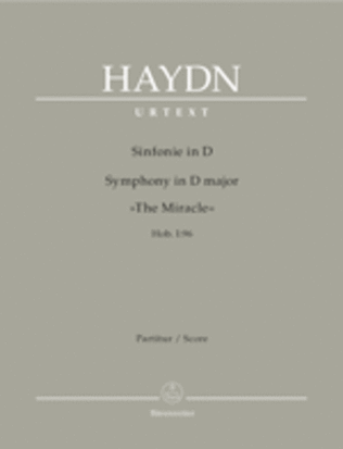 Symphony D major Hob. I:96 'The Miracle'