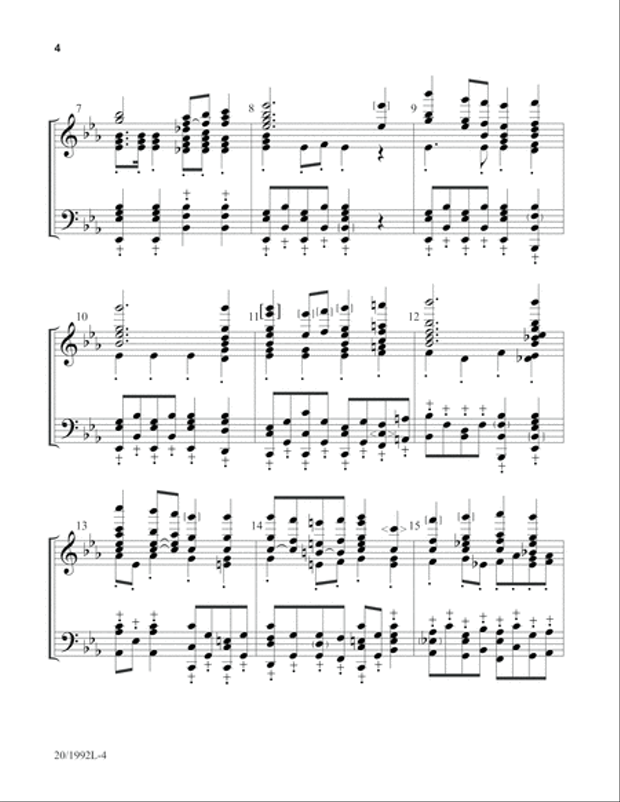 Hymns We Love to Ring 5-Octaves scores gallery preview page 5