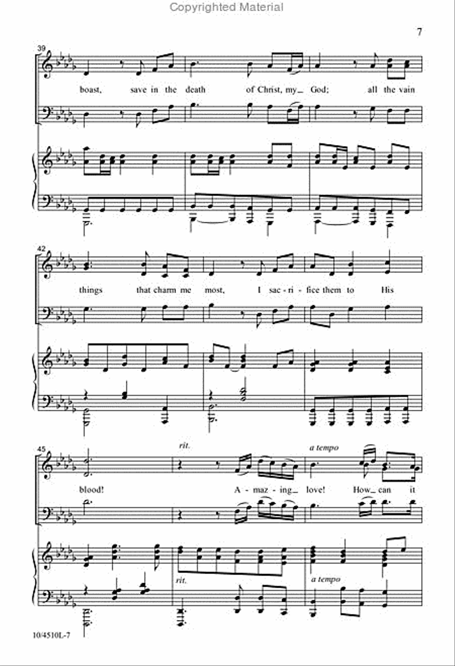 My Life, My All 3-Part scores gallery preview page 6