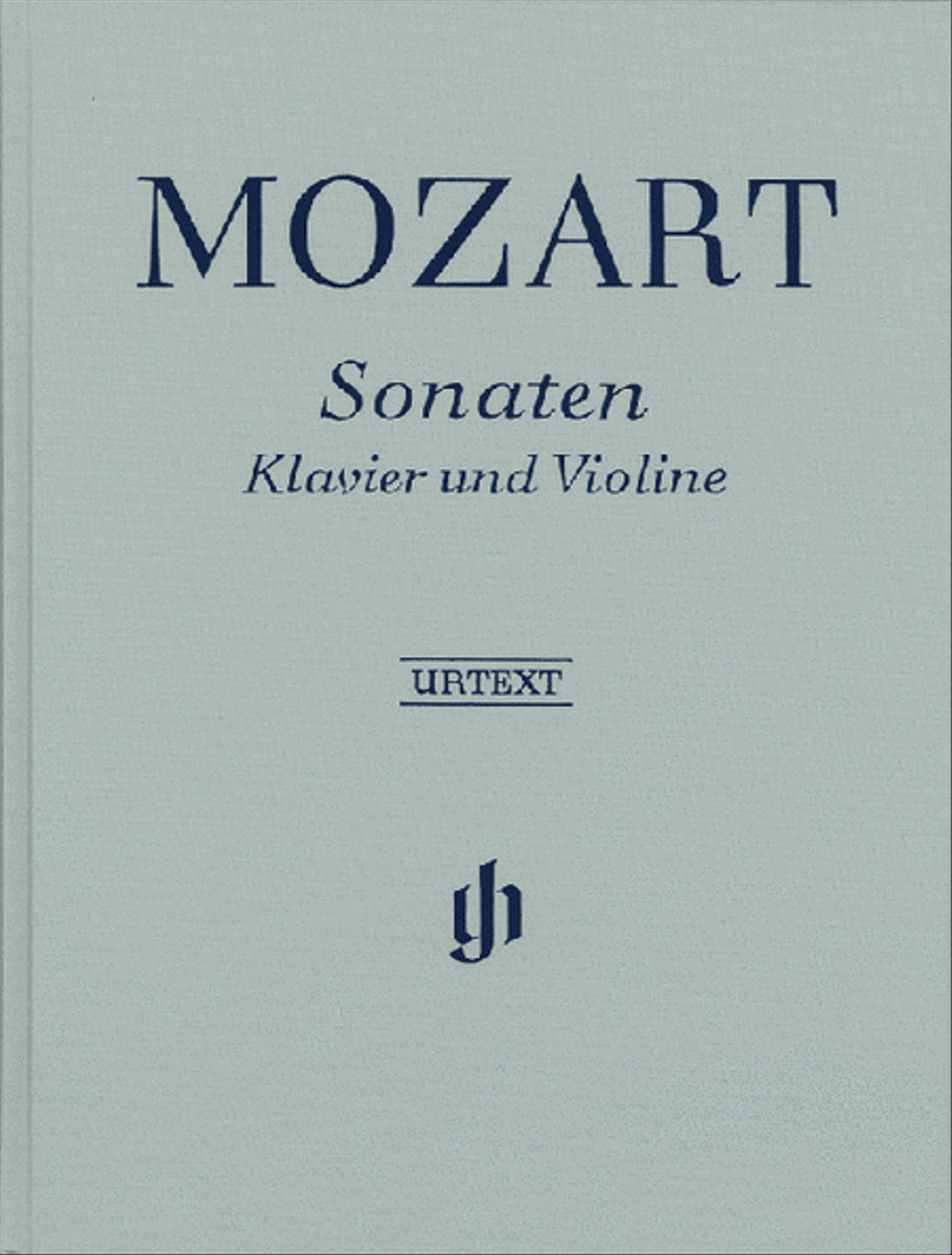 Book cover for Sonatas for Piano and Violin – Volumes I-III