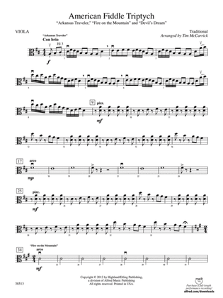 American Fiddle Triptych: Viola