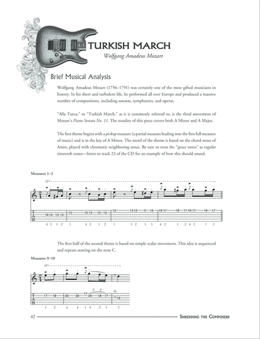 Shredding the Composers Acoustic Guitar scores gallery preview page 4