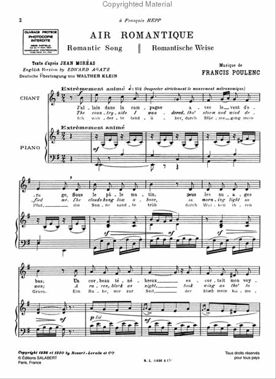 Airs chantés Voice scores gallery preview page 2