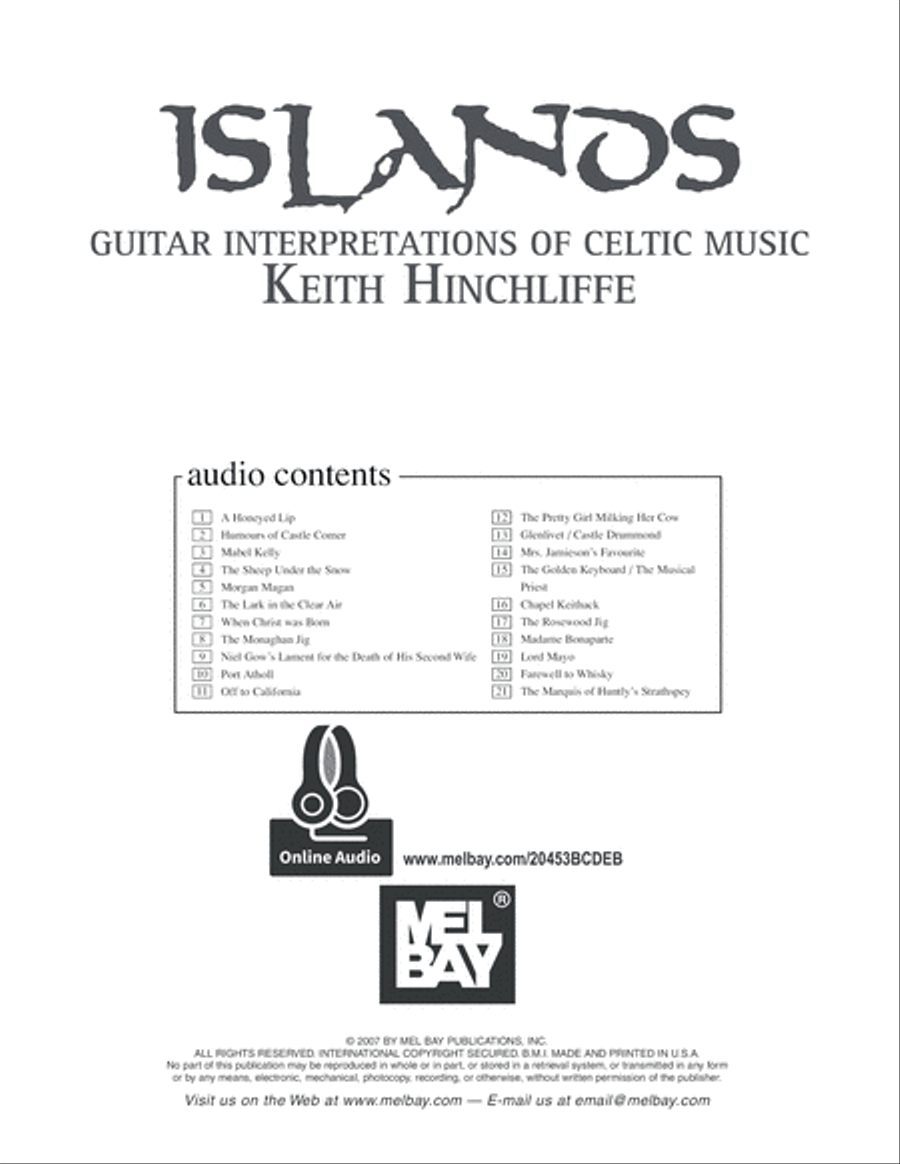 Islands Guitar Interpretations of Celtic Music image number null