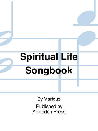 Book cover for Spiritual Life Songbook