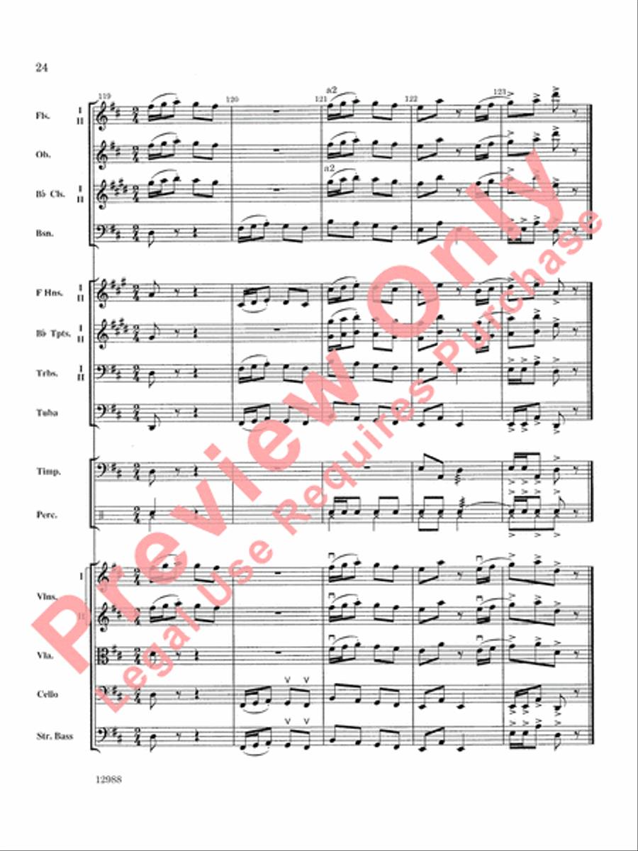A Bach Christmas A Bach Christmas Full Orchestra scores gallery preview page 25