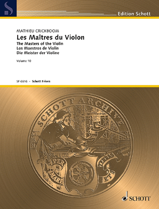 Book cover for The Masters of the Violin