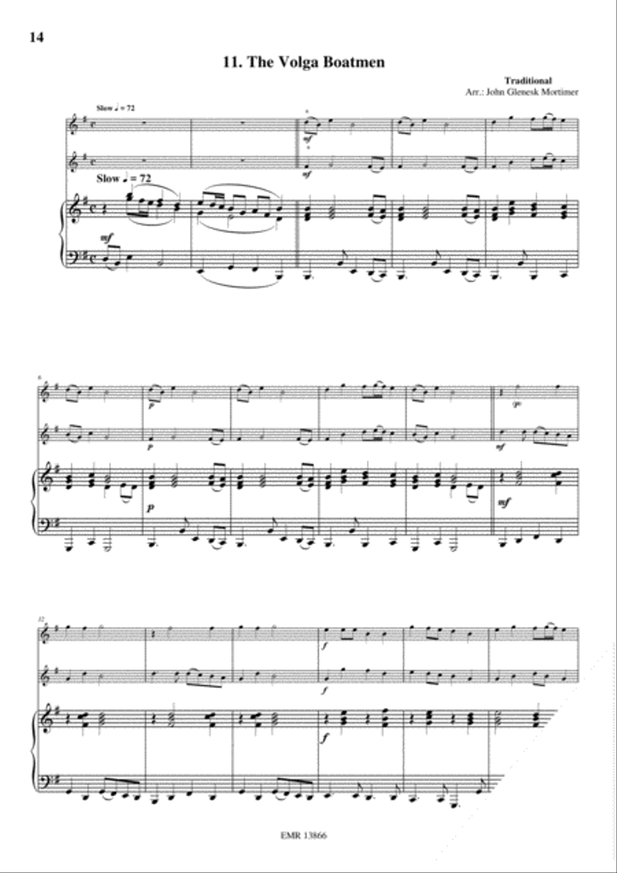 Duos Vol. 1 Soprano Recorder scores gallery preview page 4