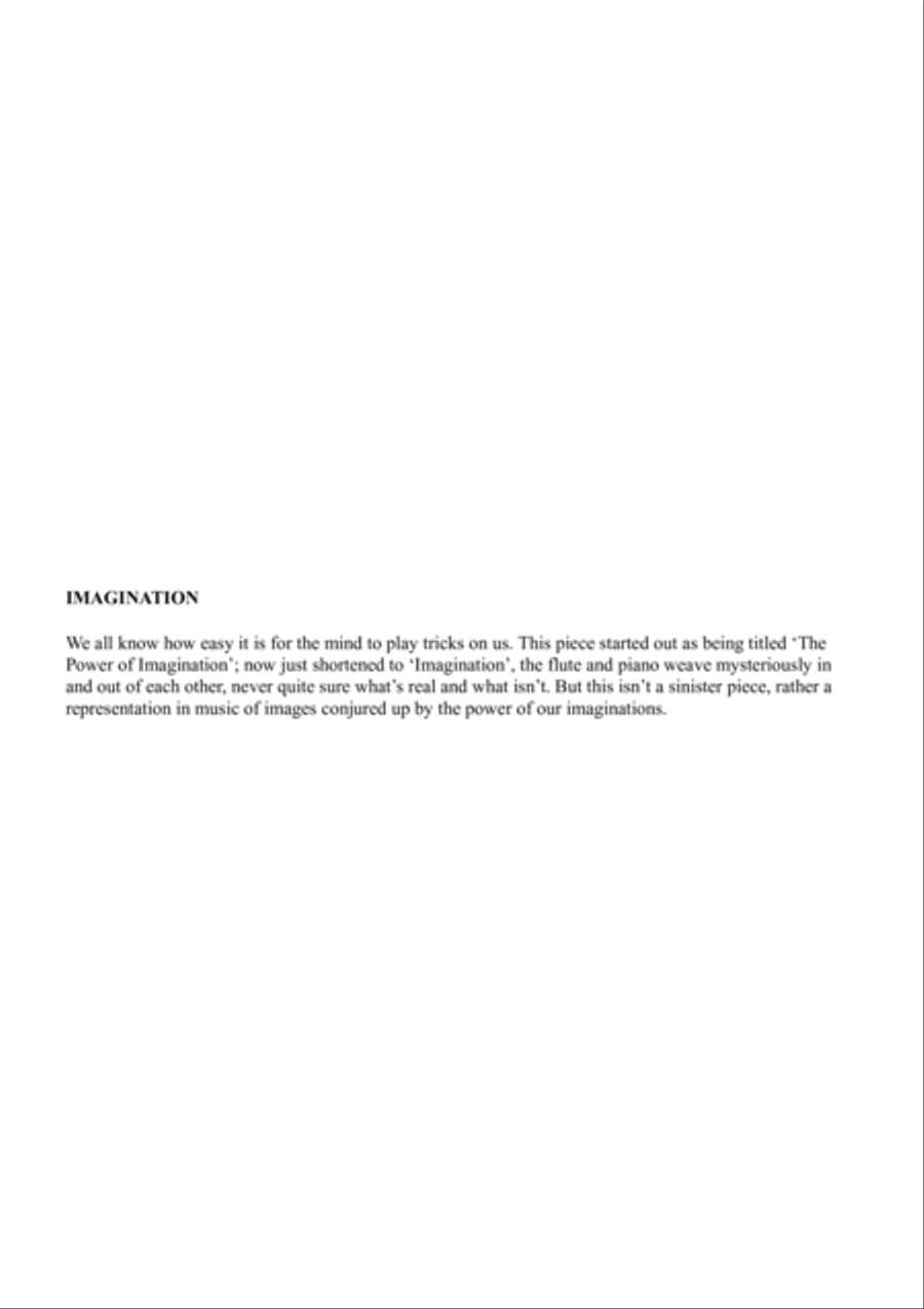 Imagination Flute Solo scores gallery preview page 2