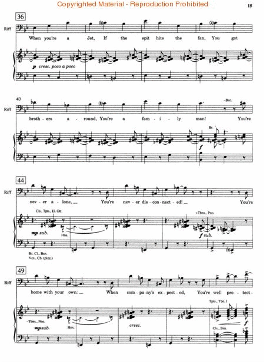 West Side Story Voice scores gallery preview page 3