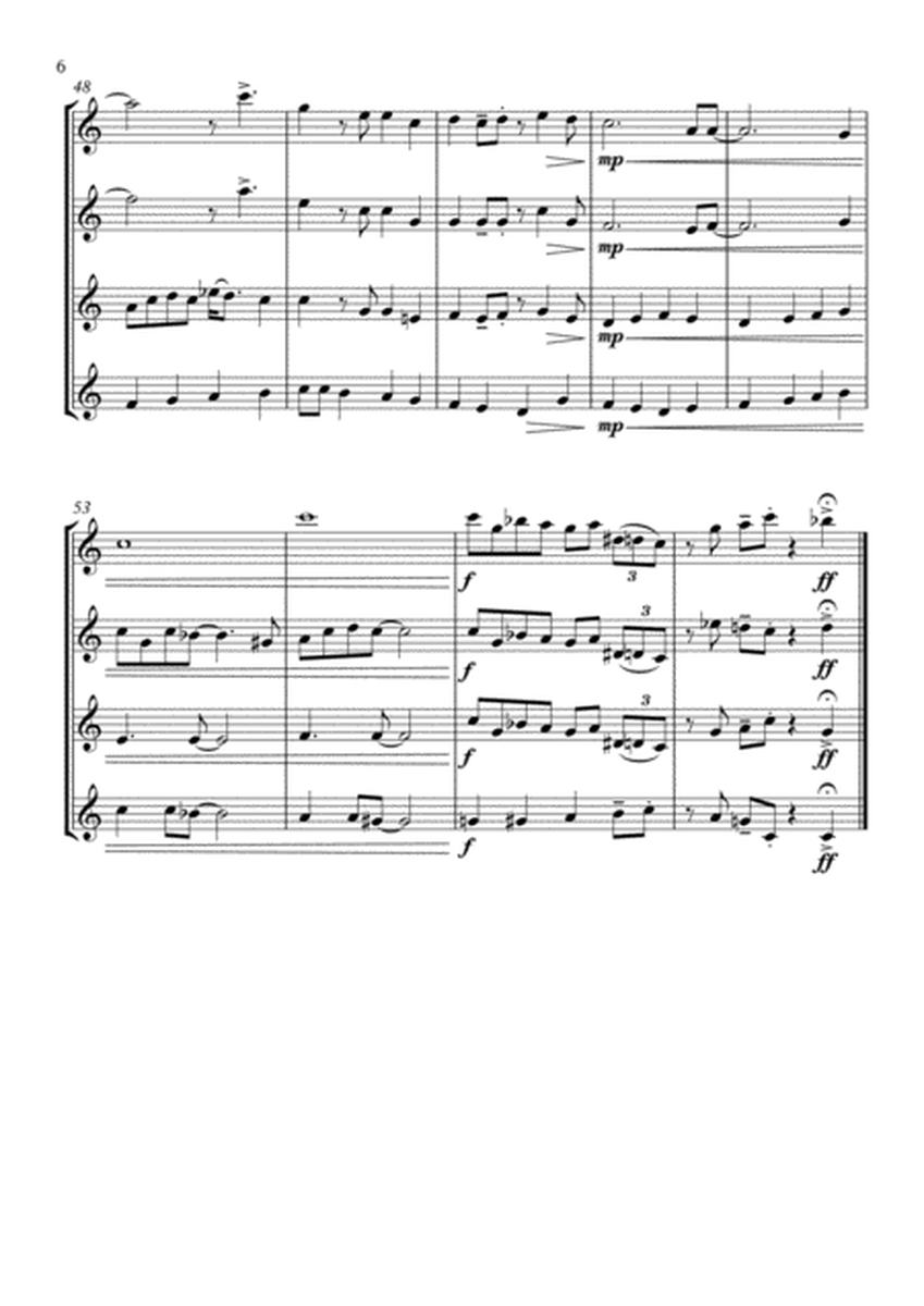 Auld Lang Syne - Clarinet Quartet image number null