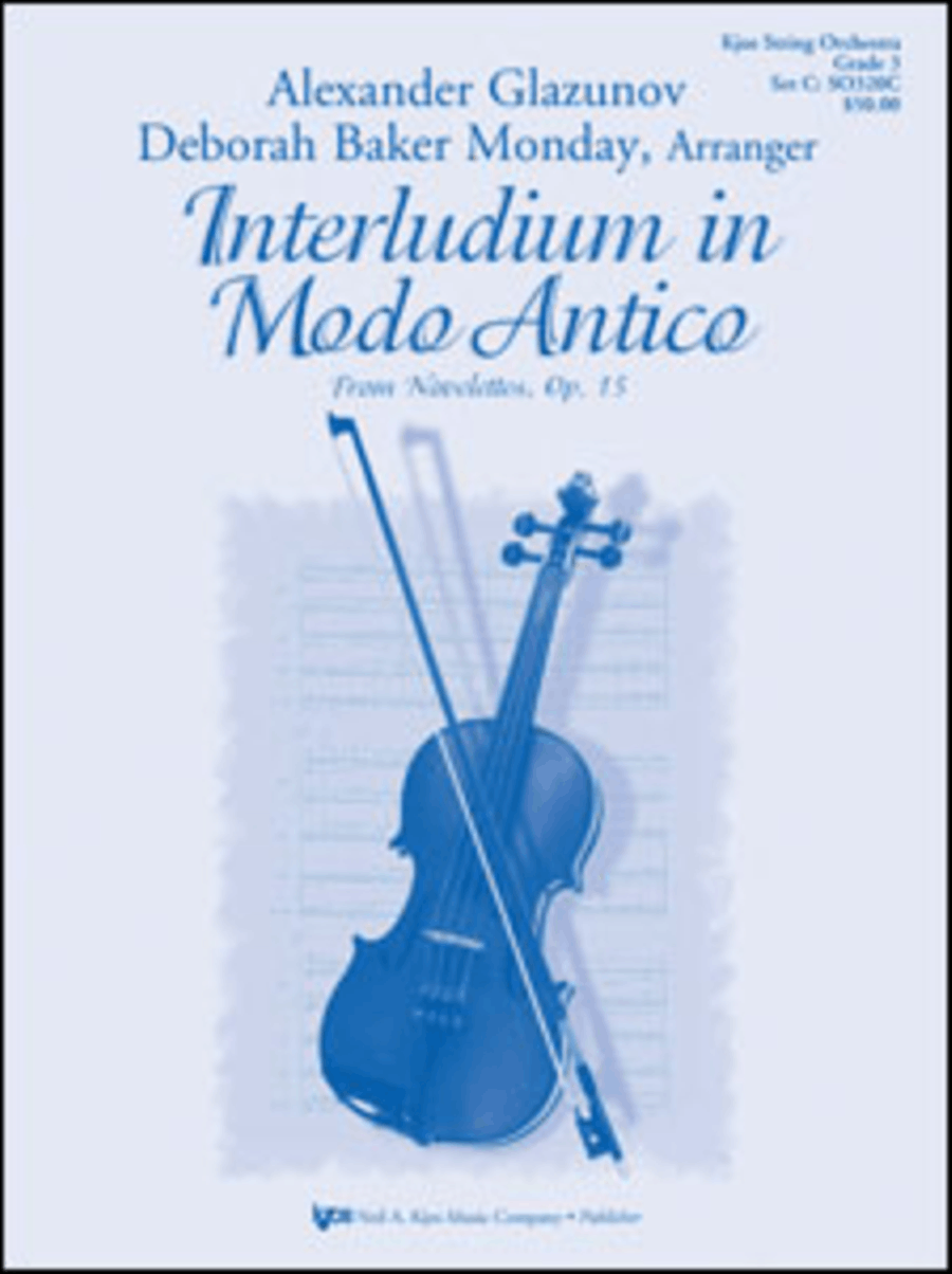 Interludium in Modo Antico (From Novelettes, Op. 15)