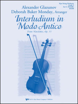 Interludium in Modo Antico (From Novelettes, Op. 15)