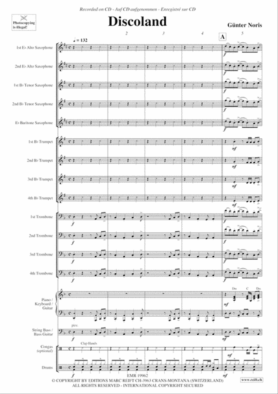 Discoland Big Band scores gallery preview page 4