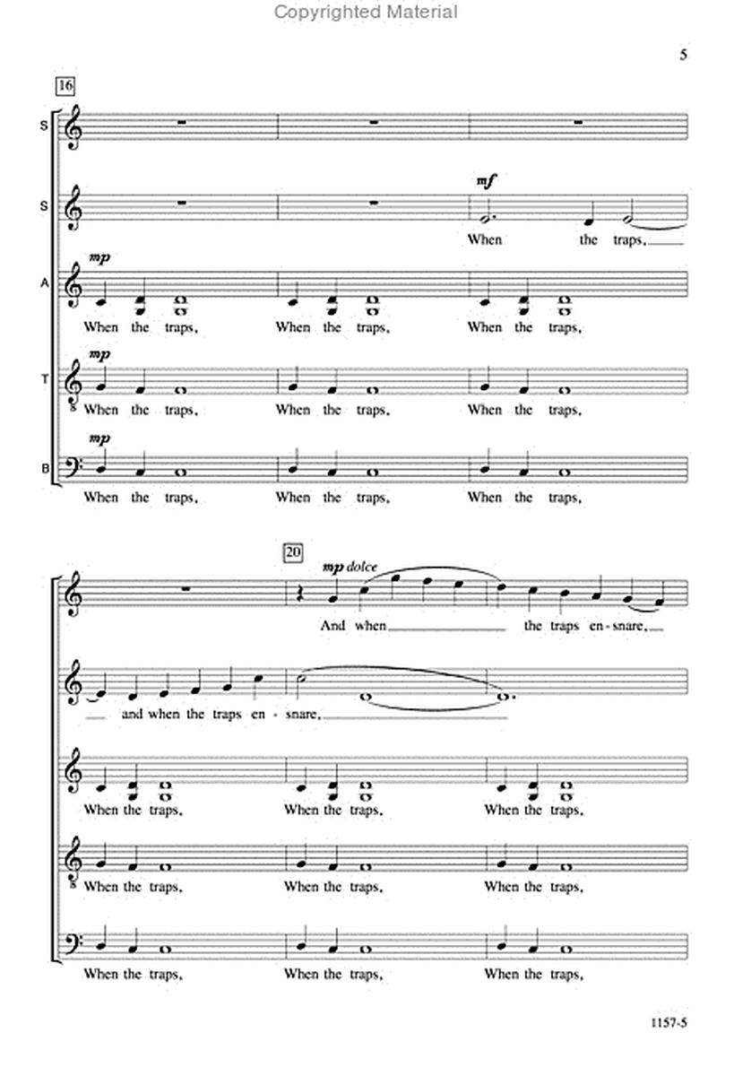 Your Soul Is Song - SATB divisi Octavo image number null