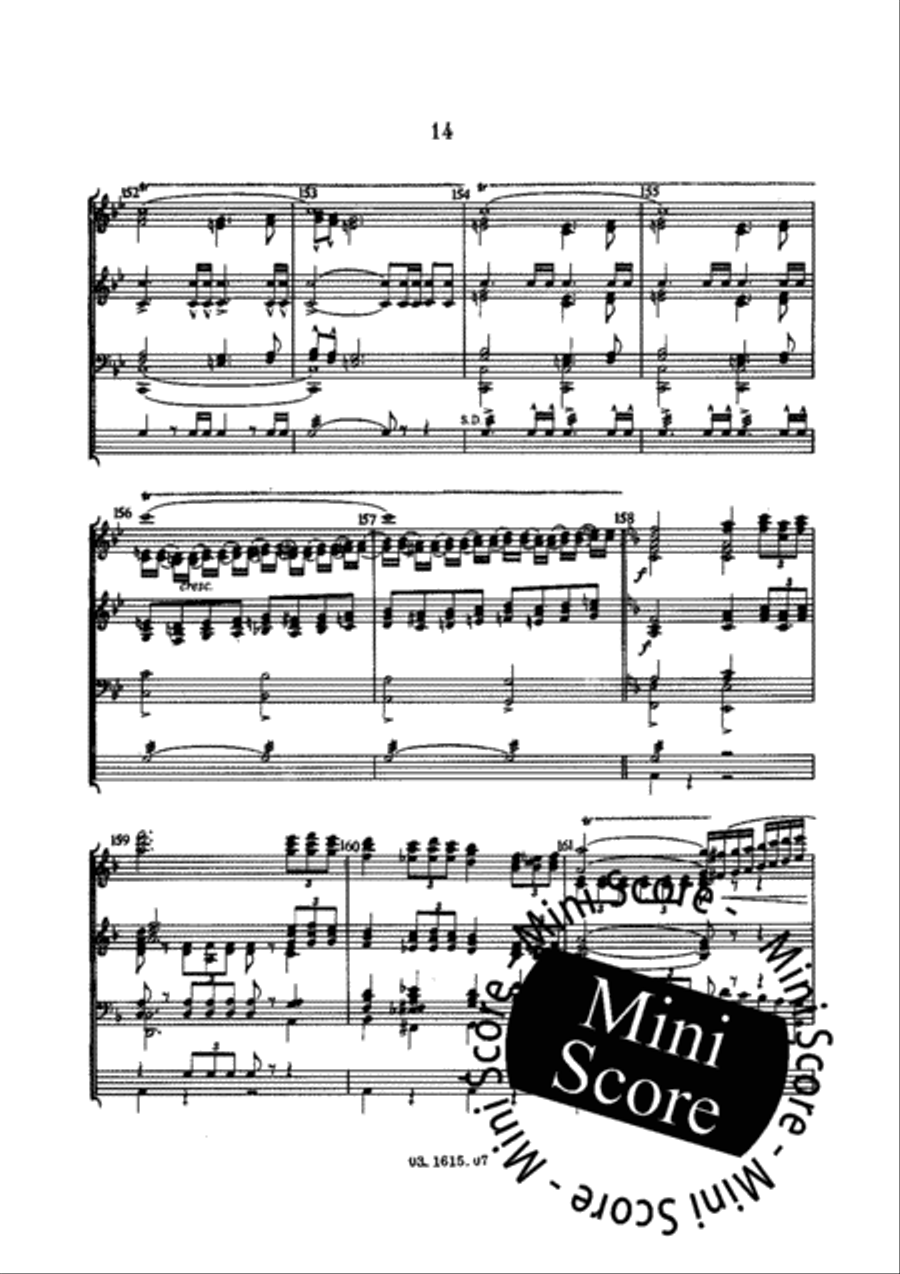 Marche Heroique Concert Band scores gallery preview page 18