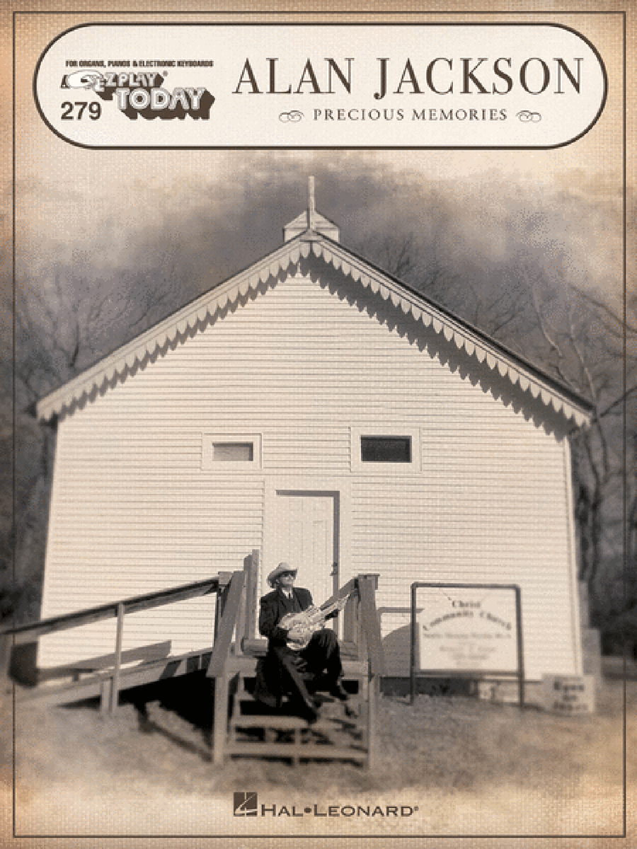 Alan Jackson – Precious Memories Electronic Keyboard scores gallery preview page 1