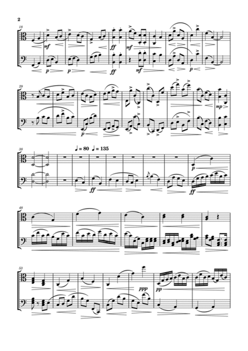 Sonata para Viola y Violonchelo(Primer Movimiento)-Beautiful things Op.2 No.3