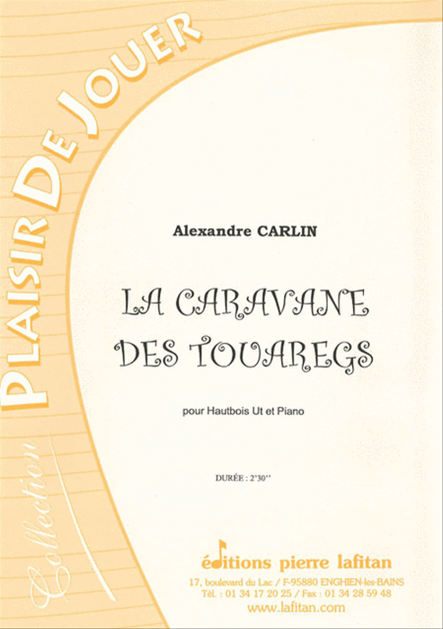 La Caravane Des Touaregs La Caravane Des Touaregs Piano Accompaniment scores gallery preview page 1